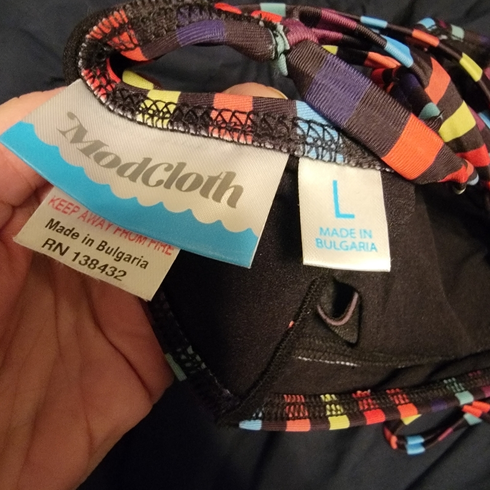Modcloth Bikini Top Large - Picture 3 of 3
